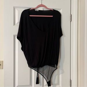 Free People Short Sleeve Bodysuit